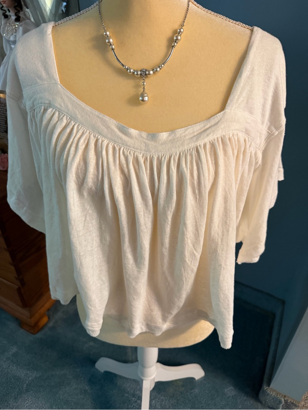 Free People Boho Flowing Crop Top S